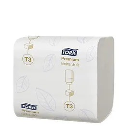 Gefaltetes Toilettenpapier TORK PREMIUM Soft 2-lagig T3 [30 x 252 Stück]