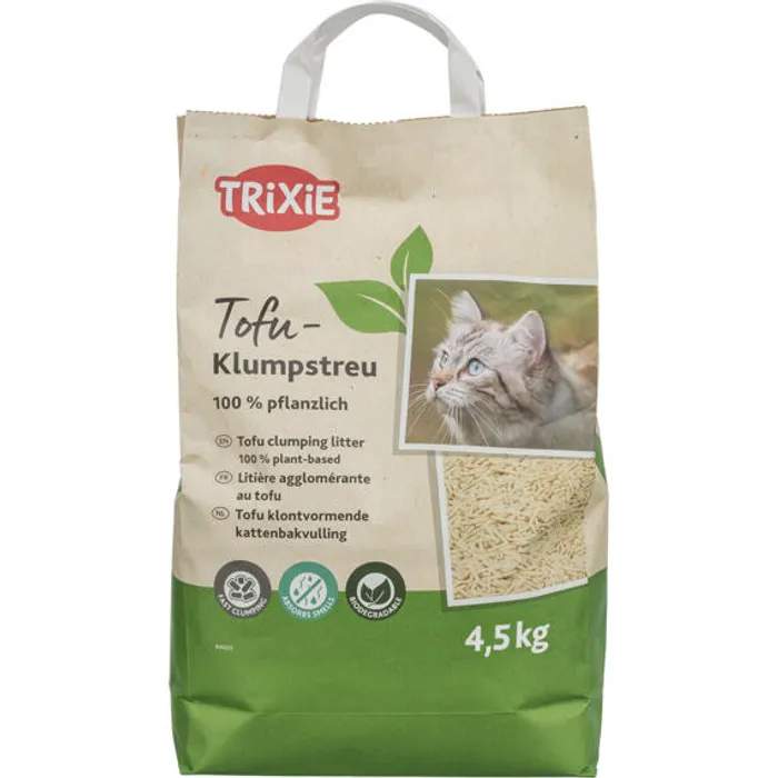 Hauptproduktbild TOFU, 100% rostlinné hrudkující stelivo 4.5 kg