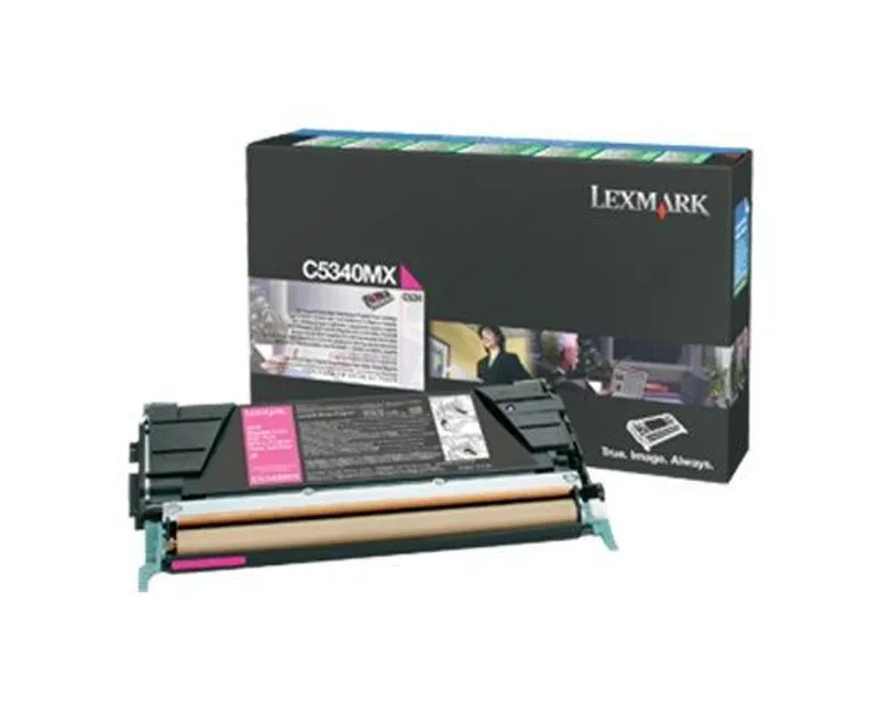 Hauptproduktbild Toner "5340MX", magenta, pro Optra C534 tiskárnu, return, 7000, LEXMARK