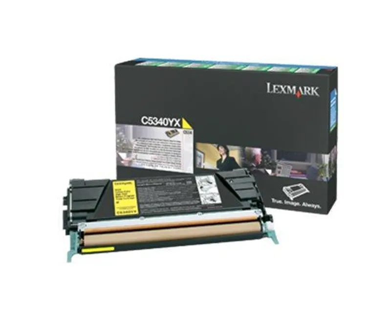 Hauptproduktbild Toner "5340YX", žlutá, pro Optra C534 tiskárnu, return, 7000, LEXMARK