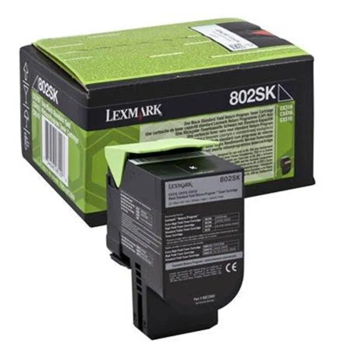 Hauptproduktbild Toner "80C20K0", černá, pro CX310n/dn tiskárny, return, 2500, LEXMARK