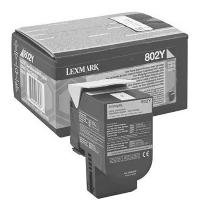 Hauptproduktbild Toner "80C20Y0", žlutá, pro CX310n/dn tiskárny, return, 1000, LEXMARK