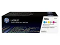 HP Original Toner CF371AM, CMY, 3900 (3x1300)S, HP 128A, HP LaserJet+, N, 3x800g, 3Stk, O