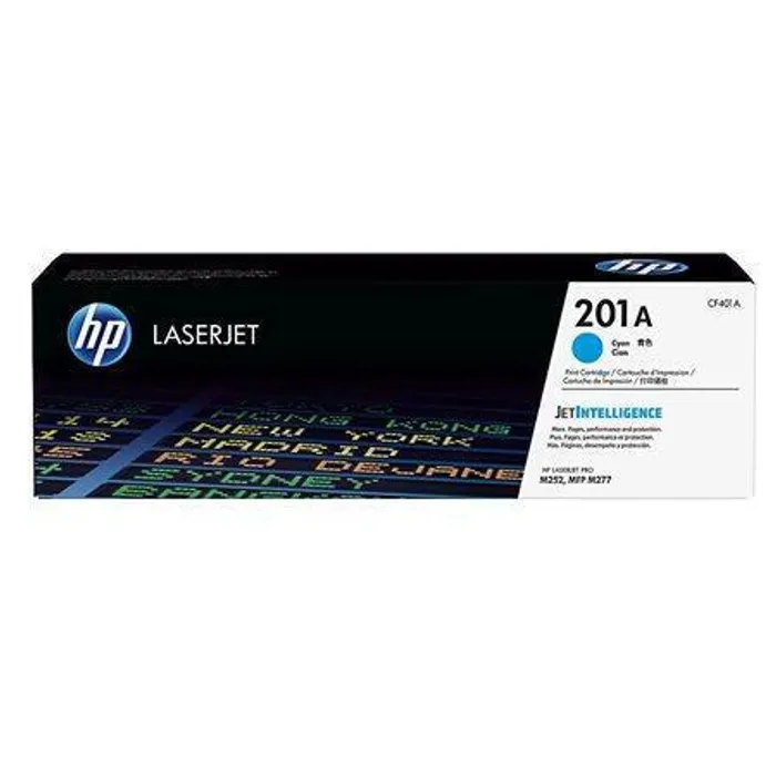 Hauptproduktbild Toner HP 201A, do tiskárny Color LaserJet Pro M252, M277, azurová, 1,4k , HP