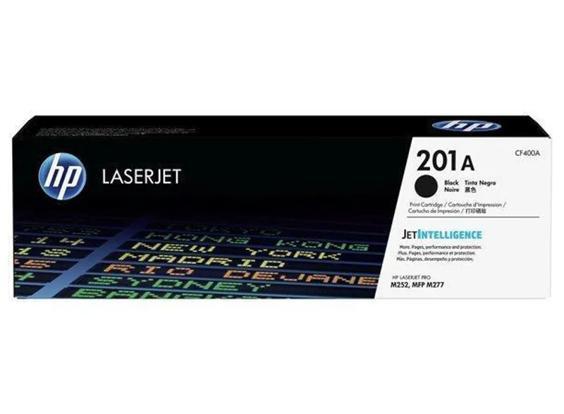 Hauptproduktbild Toner HP 201A, do tiskárny Color LaserJet Pro M252, M277, černá, 1,5k , HP