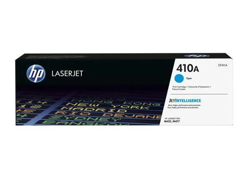 Hauptproduktbild Toner HP 410A, do tiskárny ColorLaserJet M452/477, azurová, 2,3k, HP