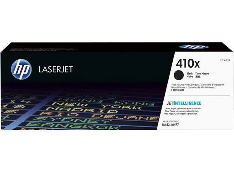 Hauptproduktbild Toner HP 410X, do tiskárny ColorLaserJet M452/477, černá, 6,5k, HP