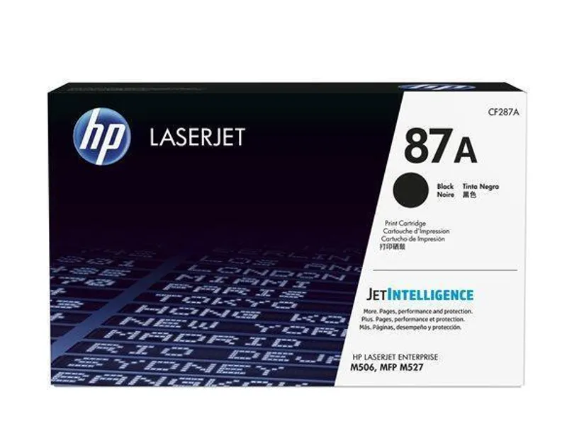 Hauptproduktbild Toner HP 87A, do tiskárny LaserJet M506, M527, černá, 9k, HP