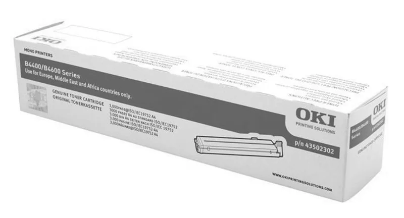 Hauptproduktbild Toner pro "B4400, 4600" tiskárny, OKI Černá, 3 tis.stran