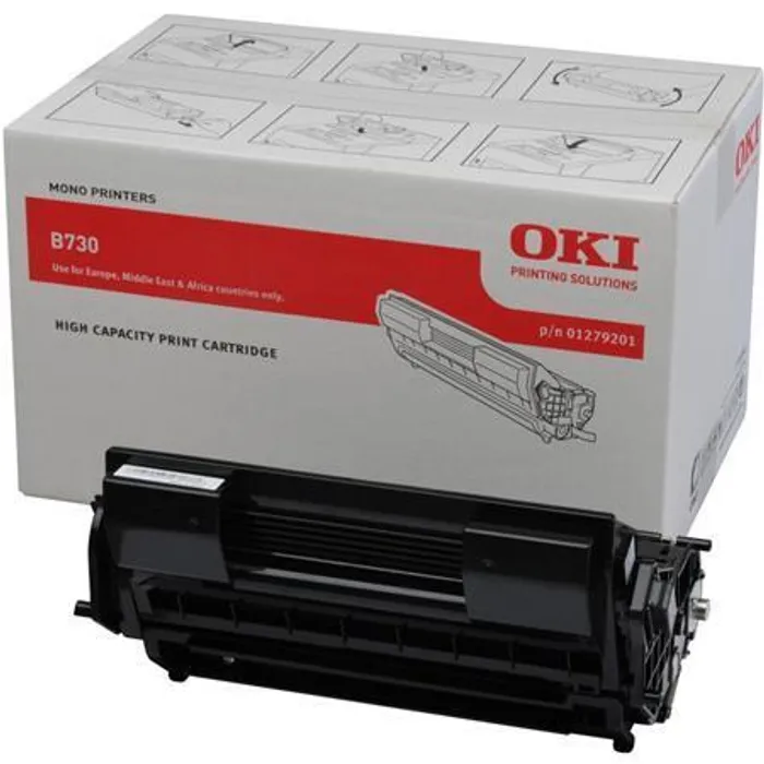 Hauptproduktbild Toner pro "B730" tiskárnu, OKI Černá, 25 tis.stran