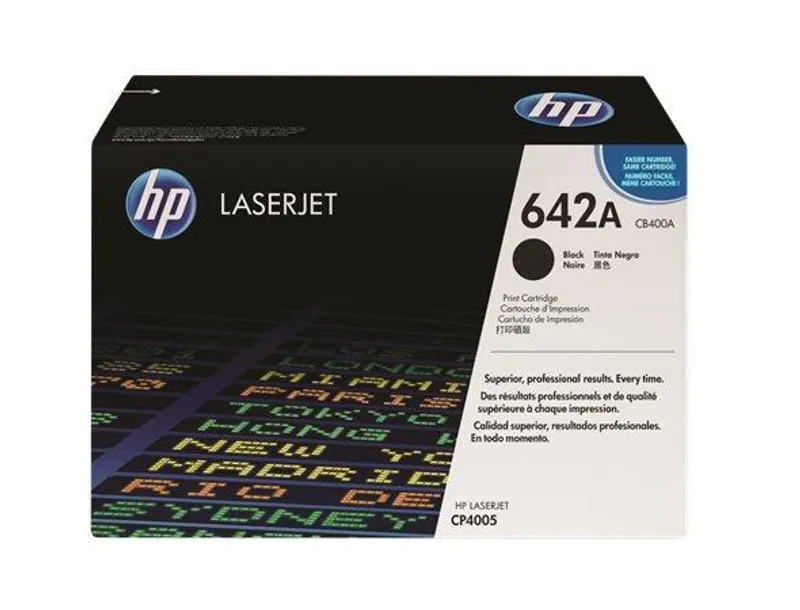Hauptproduktbild Toner pro "Barevná LaserJet CP4005N, 4005DN" tiskárny, HP "CB400A" Černá, 7,5 tis.stran