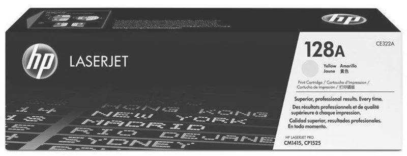 Hauptproduktbild Toner pro "Barevná LaserJet Pro CM1415, CP1525N" tiskárny, HP "CE322A" Žlutá, 1,3 tis.stra
