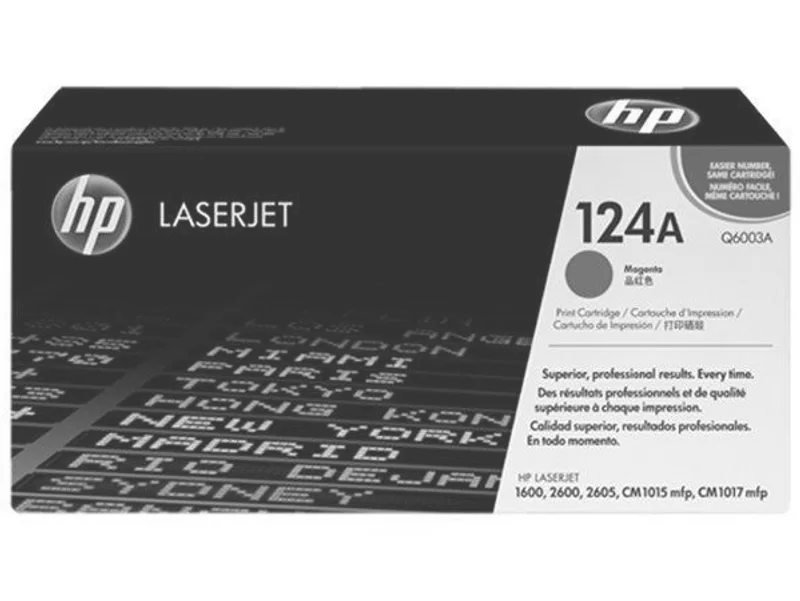 Hauptproduktbild Toner pro "BarevnáLaserJet 2600, 2600N, 2605" tiskárny, HP "Q6003A" Magenta, 2 tis.stran