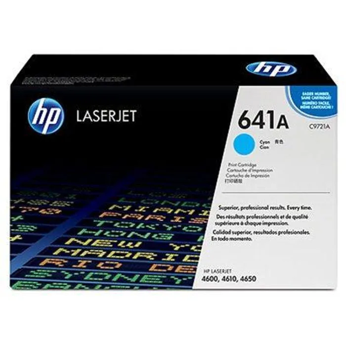 Hauptproduktbild Toner pro "BarevnáLaserJet 4600, 4650" tiskárny, HP "C9721A" Cyan, 8 tis.stran