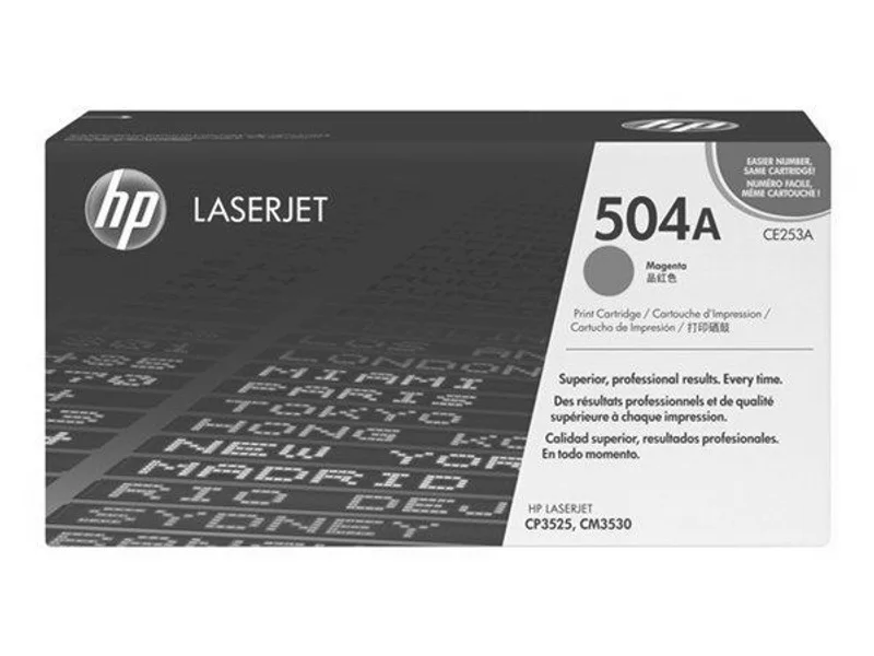 Hauptproduktbild Toner pro "BarevnáLaserJet CM3530, CP3525" tiskárny, HP "CE253A" Magenta, 7 tis.stran