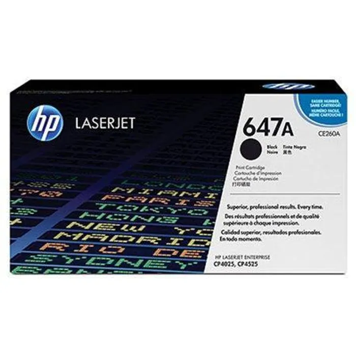 Hauptproduktbild Toner pro "BarevnáLaserJet CP4525" tiskárnu, HP "CE260A" Černá, 8,5 tis.stran