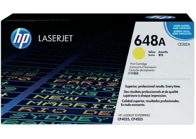 Hauptproduktbild Toner pro "BarevnáLaserJet CP4525" tiskárnu, HP "CE262A" Žlutá, 11 tis.stran
