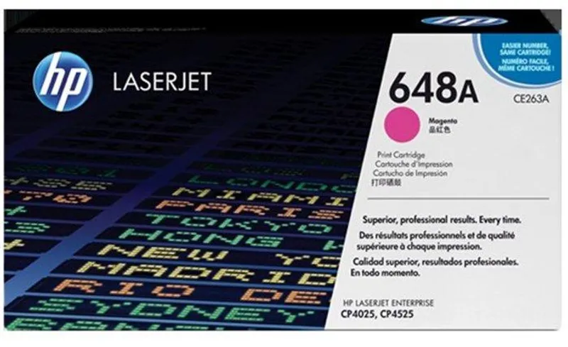 Hauptproduktbild Toner pro "BarevnáLaserJet CP4525" tiskárnu, HP "CE263A" Magenta, 11 tis.stran