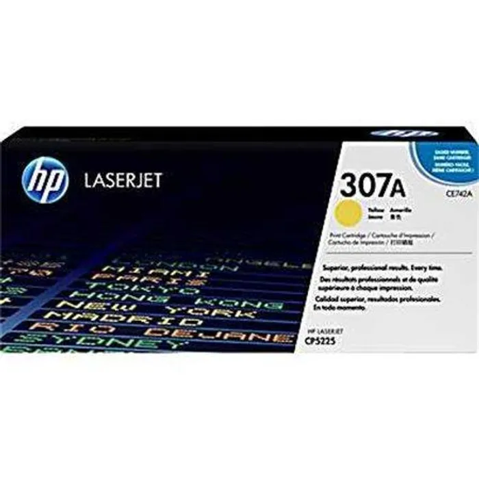 Hauptproduktbild Toner pro "BarevnáLaserJet CP5225" tiskárnu, HP "CE742A" Žlutá, 7,3 tis.stran