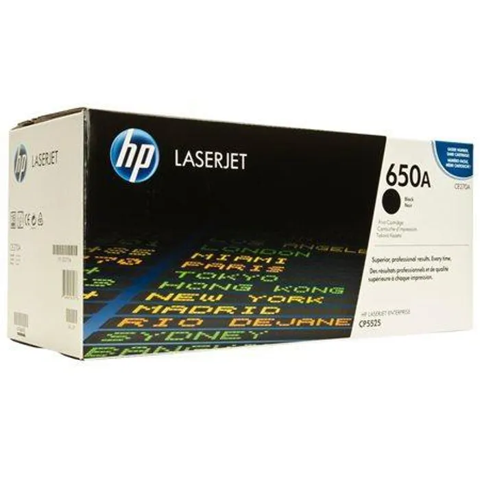 Hauptproduktbild Toner pro "BarevnáLaserJet CP5525" tiskárnu, HP "CE270A" Černá, 13,5 tis.stran
