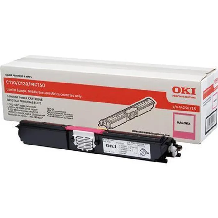 Hauptproduktbild Toner pro "C110/130" tiskárny, OKI Magenta, 1,5 tis.stran