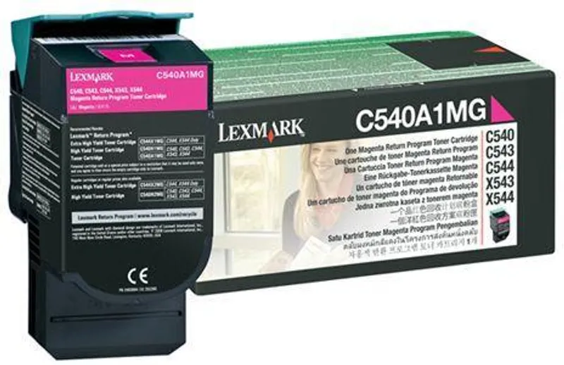 Hauptproduktbild Toner pro "C540, 543, 544" tiskárny, LEXMARK Magenta, 1 tis.stran