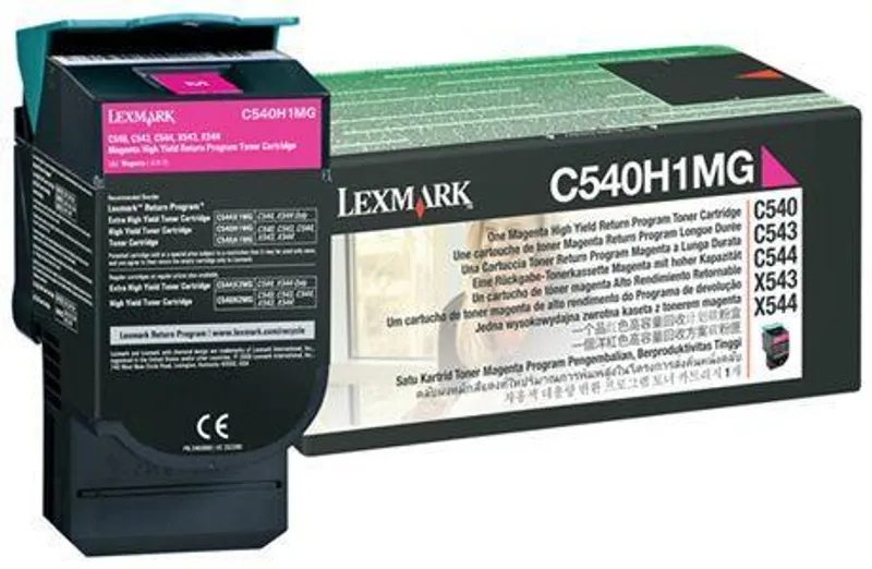 Hauptproduktbild Toner pro "C540, 543, 544" tiskárny, LEXMARK Magenta, 2 tis.stran