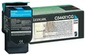 Lexmark Original Toner C544X1CG, cyan, 4000S, extra high Kapazität, Return, Lexmark X544x, O