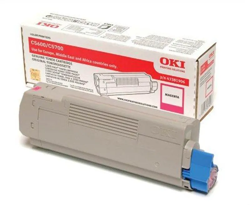 Hauptproduktbild Toner pro "C5600, 5700" tiskárny, OKI Magenta, 2 tis.stran