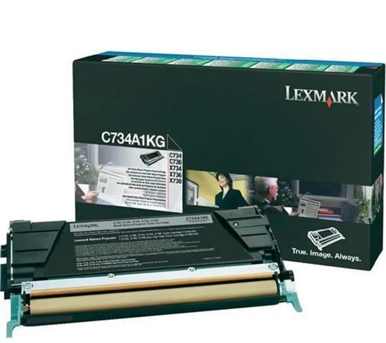 Hauptproduktbild Toner pro "C734, 736" tiskárny, LEXMARK Černá, 8 tis.stran