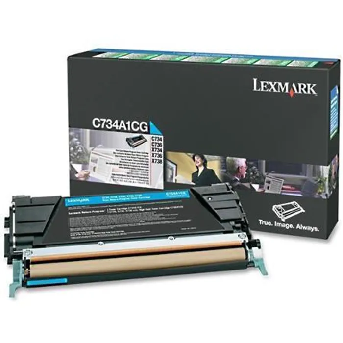 Hauptproduktbild Toner pro "C734, 736" tiskárny, LEXMARK Cyan, 6 tis.stran