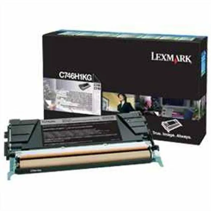 Hauptproduktbild Toner pro "C746, 748" tiskárny, LEXMARK Černá, 12 tis.stran (return)