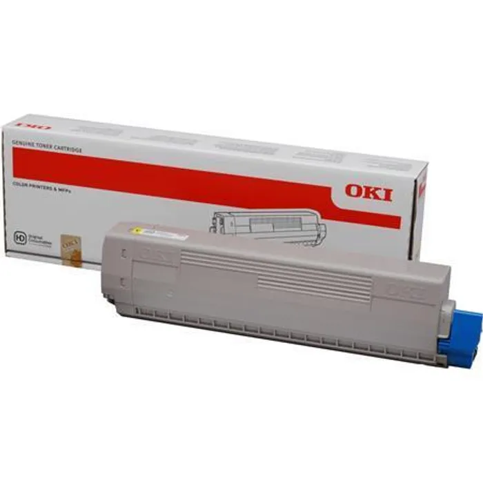 Hauptproduktbild Toner pro "C822" tiskárnu, OKI Žlutá, 7,3 tis.stran