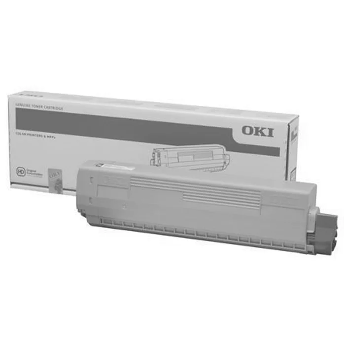 Hauptproduktbild Toner pro "C831, 841" tiskárny, OKI Černá, 10 tis.stran