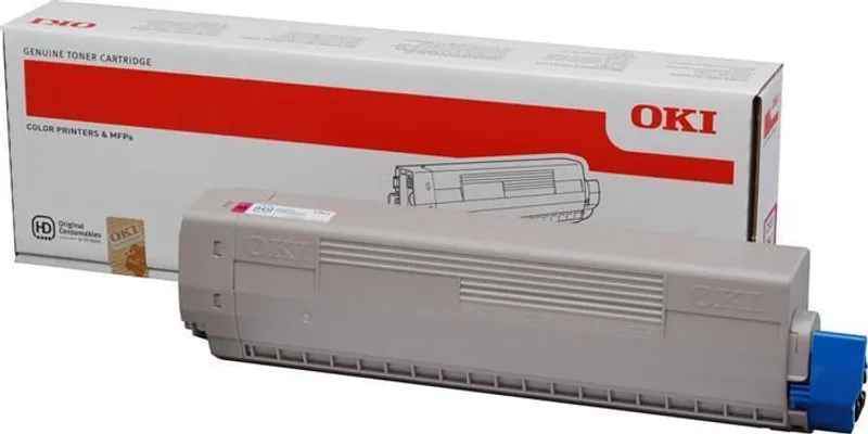 Hauptproduktbild Toner pro "C831, 841" tiskárny, OKI Magenta, 10 tis.stran