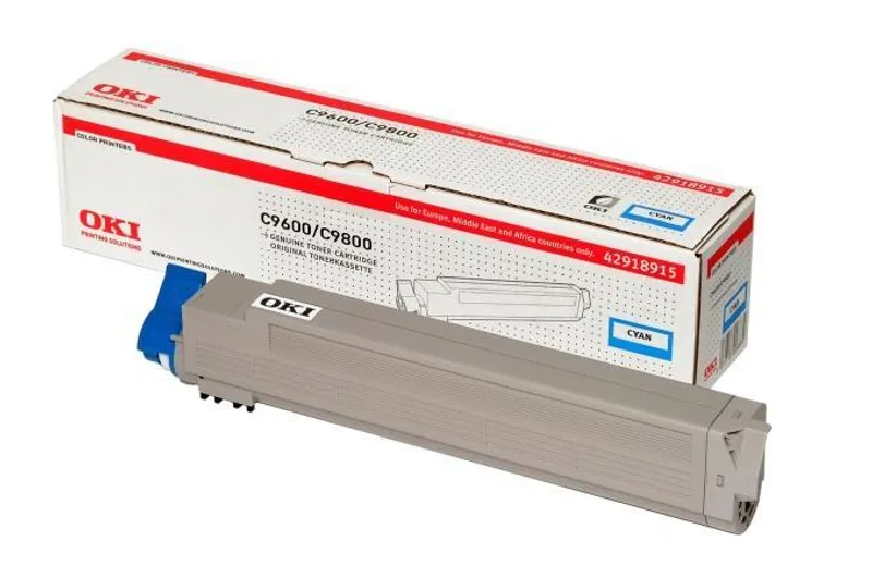 Hauptproduktbild Toner pro "C9600, 9800" tiskárny, OKI Cyan, 15 tis.stran