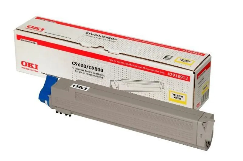 Hauptproduktbild Toner pro "C9600, 9800" tiskárny, OKI Žlutá, 15 tis.stran