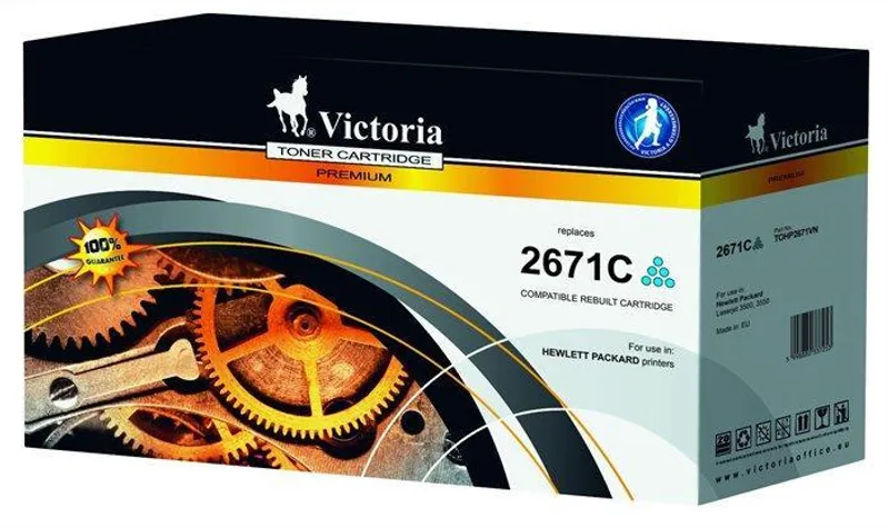 Hauptproduktbild Toner pro "ColorLaserJet 3500, 3550" tiskárny, VICTORIA Cyan, 4 tis.stran