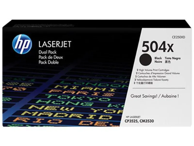Hauptproduktbild Toner pro "ColorLaserJet CM3530, CP3525" tiskárny, HP "CE250XD" černá, 10,5 tis. stran