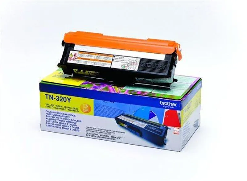 Hauptproduktbild Toner pro "HL 4150CDN, 4570CDW" tiskárny, BROTHER Žlutá, 1,5 tis. stran