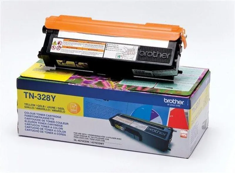 Hauptproduktbild Toner pro "HL 4570CDW, 4570CDWT" tiskárny, BROTHER Žlutá, 6 tis. stran