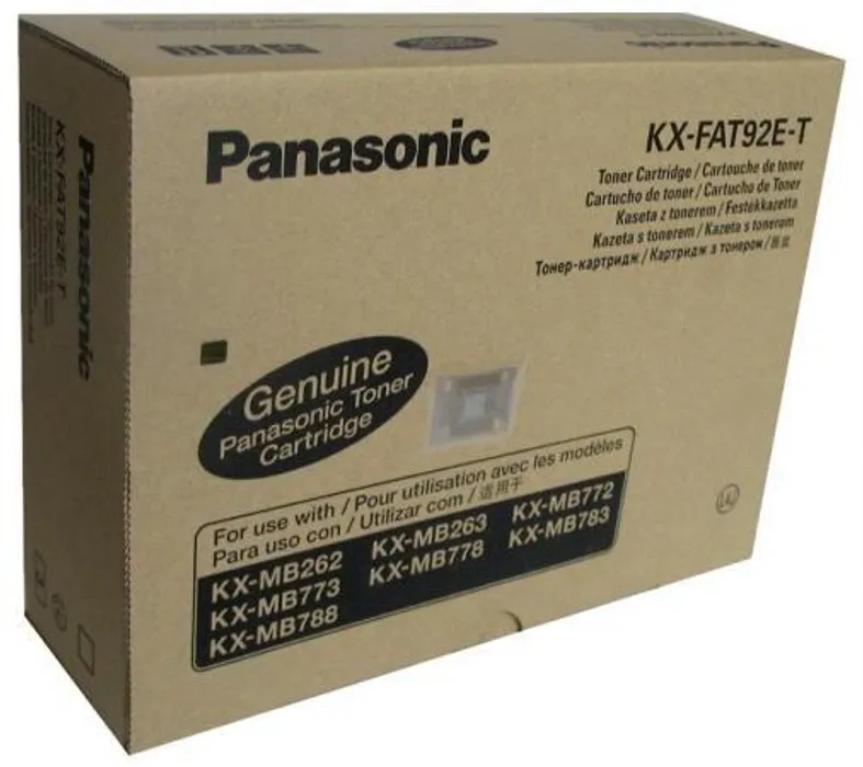 Hauptproduktbild Toner pro "KX-MB 773" fax, PANASONIC  Černá, 3*2 tis.stran