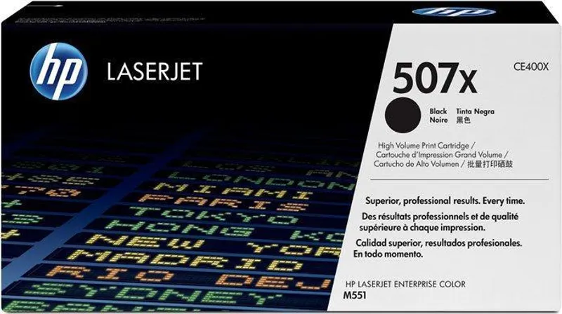 Hauptproduktbild Toner pro "LaserJet M551" tiskárnu, HP "CE400X" Černá, 11 tis.stran