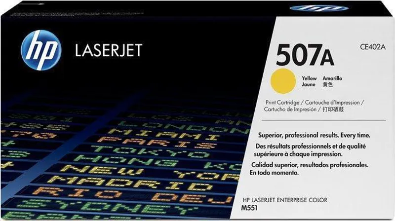 Hauptproduktbild Toner pro "LaserJet M551" tiskárnu, HP "CE402A" Žlutá, 6 tis.stran