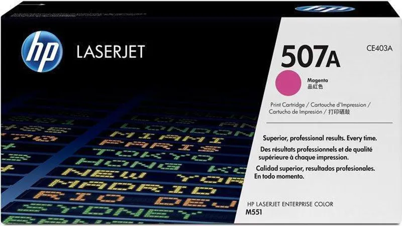 Hauptproduktbild Toner pro "LaserJet M551" tiskárnu, HP "CE403A" Magenta, 6 tis.stran