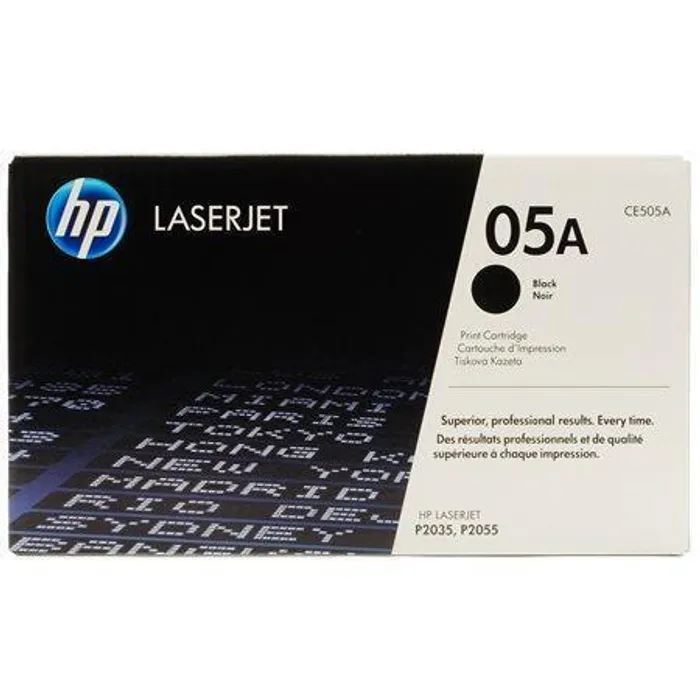Hauptproduktbild Toner pro "LaserJet P2035, P2055" tiskárny, HP "CE505A" Černá, 2,3 tis.stran