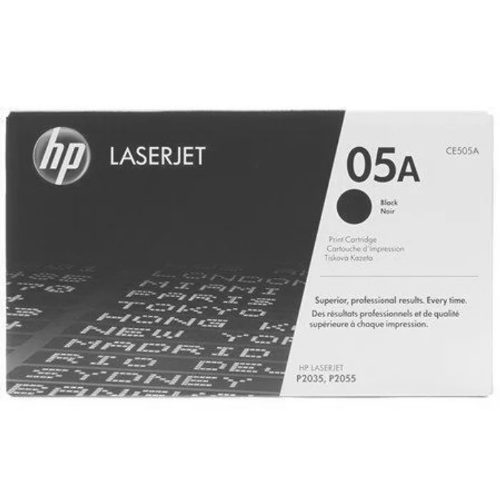 Hauptproduktbild Toner pro "LaserJet P2035, P2055" tiskárny, HP "CE505A" Černá, 2,3 tis.stran