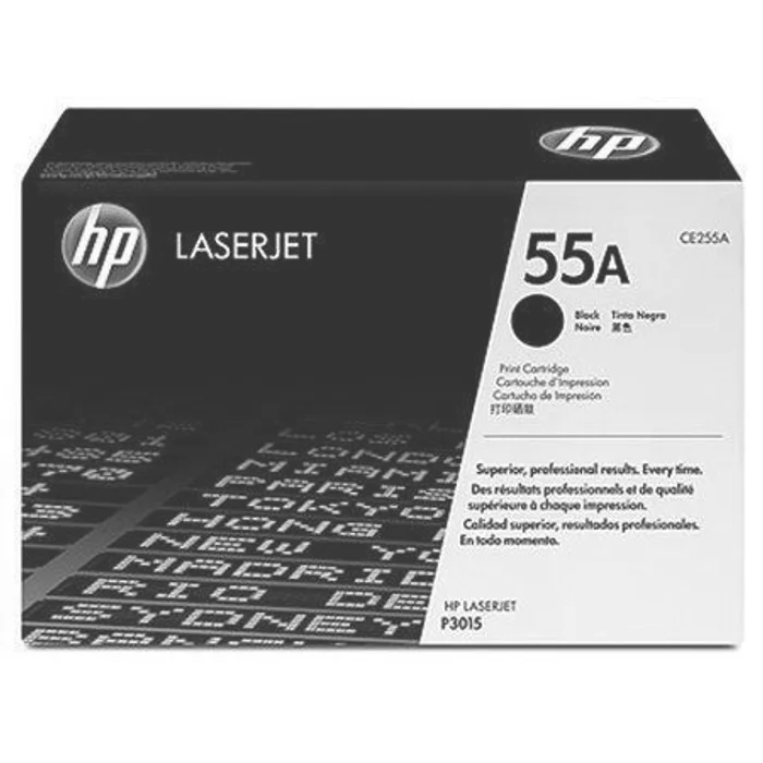 Hauptproduktbild Toner pro "LaserJet P3015" tiskárnu, HP "CE255A" Černá, 6 tis.stran