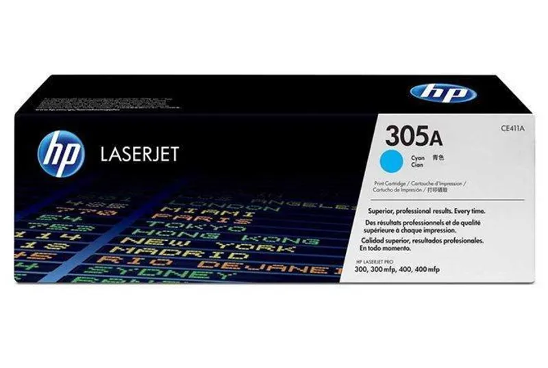 Hauptproduktbild Toner pro "LaserJet Pro 300 MFP M375" tiskárnu, HP "CE411A" Cyan, 2,6 tis.stran