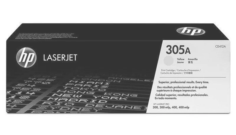 Hauptproduktbild Toner pro "LaserJet Pro 300 MFP M375" tiskárnu, HP "CE412A" Žlutá, 2,6 tis.stran